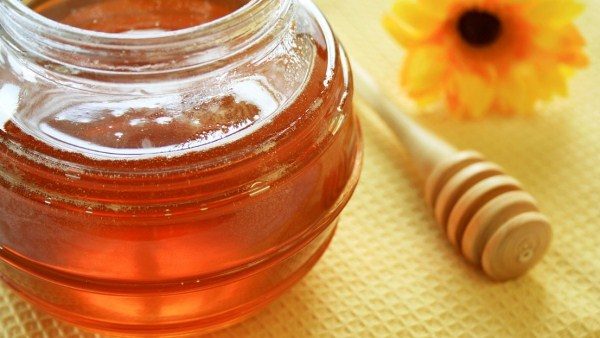  Miel diététique dans un bocal en verre