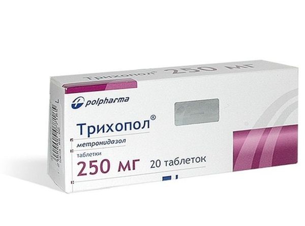  Antibiótico trihopol