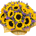  Bouquet con girasol